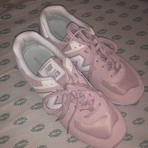 New Balance 574 pink sneakers 9.5